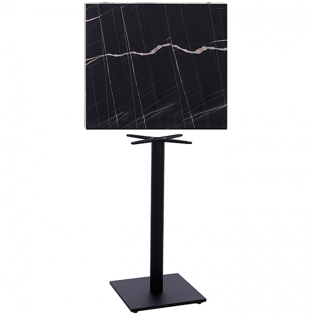 ΤΕΤΡΑΓΩΝΟ ΤΡΑΠΕΖΙ BAR WERZALIT BLACK MARBLE