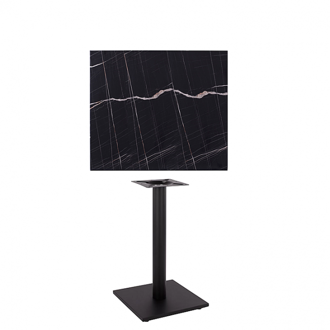 ΤΕΤΡΑΓΩΝΟ ΤΡΑΠΕΖΙ WERZALIT BLACK MARBLE